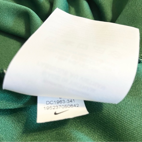 Nike Short Sleeve Green Golf Polo Canada Dry Embroidered Sleeve Logo Men’s Sz L - Picture 7 of 7